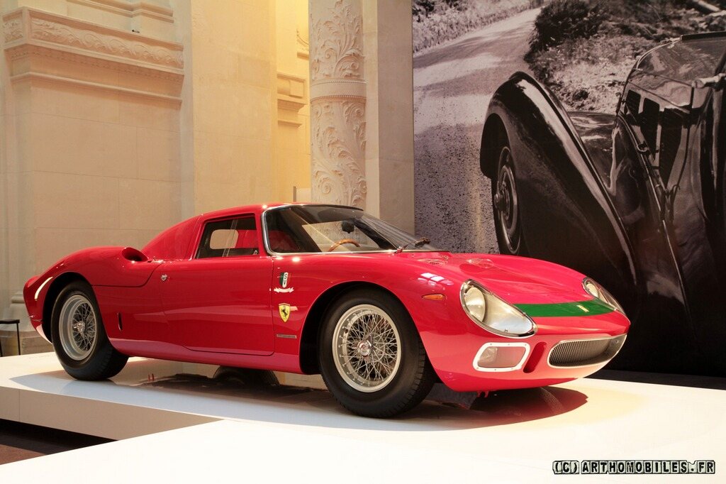 Ferrari 250 LM, chassis 6321, on display in Paris
